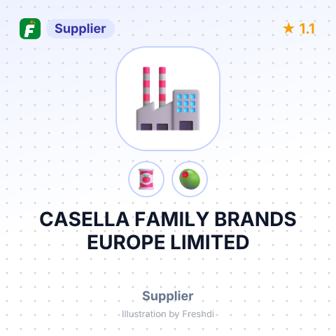 CASELLA FAMILY BRANDS EUROPE LIMITED – summary card, no photo uploaded yet