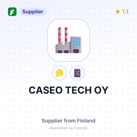 CASEO TECH OY – summary card, no photo uploaded yet