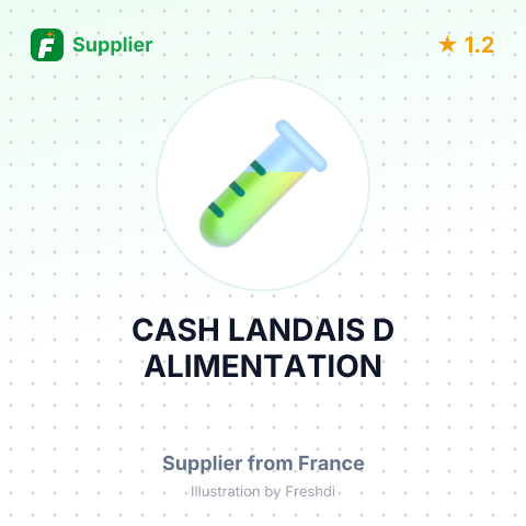 CASH LANDAIS D ALIMENTATION – summary card, no photo uploaded yet