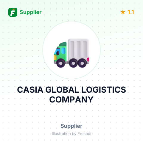 CASIA GLOBAL LOGISTICS COMPANY – summary card, no photo uploaded yet