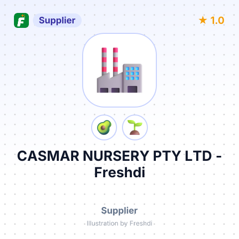 CASMAR NURSERY PTY LTD – summary card, no photo uploaded yet
