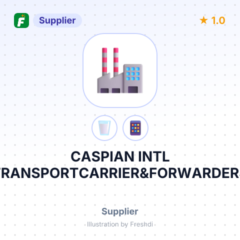 CASPIAN INTL TRANSPORTCARRIER&FORWARDERS – summary card, no photo uploaded yet