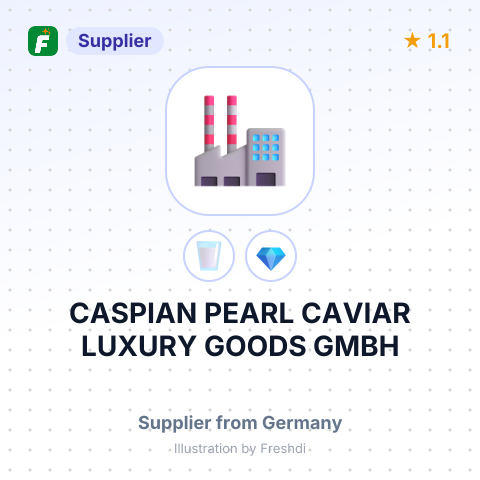 CASPIAN PEARL CAVIAR LUXURY GOODS GMBH – summary card, no photo uploaded yet