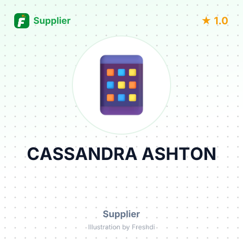 CASSANDRA ASHTON – summary card, no photo uploaded yet