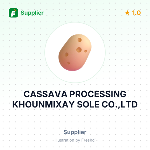CASSAVA PROCESSING KHOUNMIXAY SOLE CO.,LTD – summary card, no photo uploaded yet