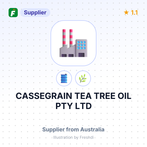 CASSEGRAIN TEA TREE OIL PTY LTD – summary card, no photo uploaded yet