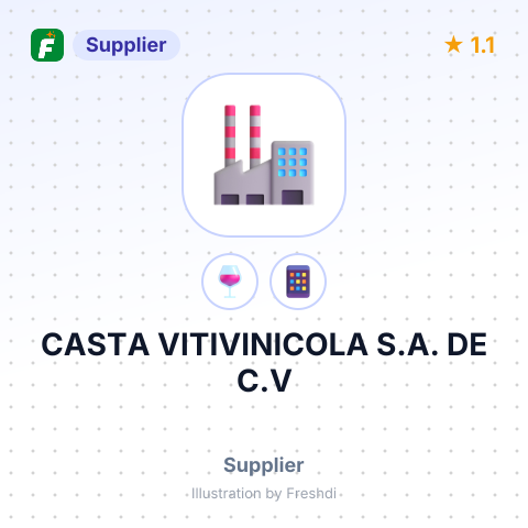 CASTA VITIVINICOLA S.A. DE C.V – summary card, no photo uploaded yet