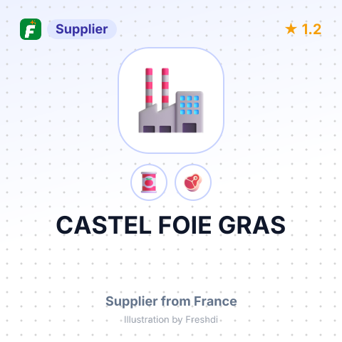 CASTEL FOIE GRAS – summary card, no photo uploaded yet