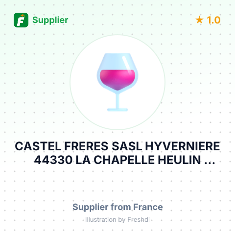 CASTEL FRERES SASL HYVERNIERE 44330 LA CHAPELLE HEULIN FRANCE – summary card, no photo uploaded yet