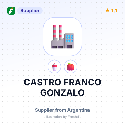 CASTRO FRANCO GONZALO – summary card, no photo uploaded yet