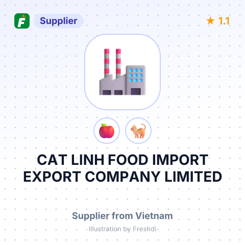CAT LINH FOOD IMPORT EXPORT COMPANY LIMITED – summary card, no photo uploaded yet