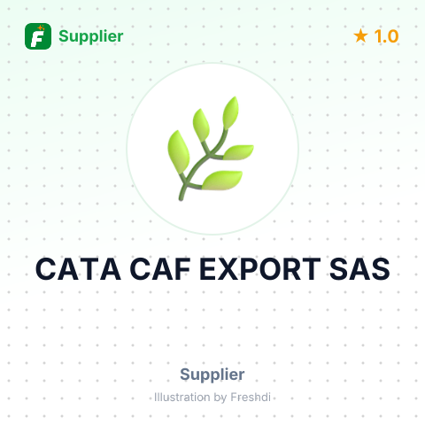 CATA CAF EXPORT SAS – summary card, no photo uploaded yet