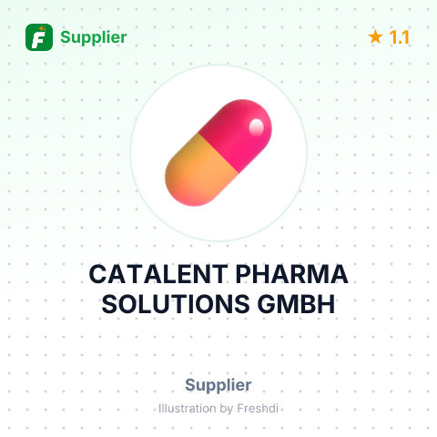 CATALENT PHARMA SOLUTIONS GMBH – summary card, no photo uploaded yet