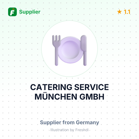 CATERING SERVICE MÜNCHEN GMBH – summary card, no photo uploaded yet