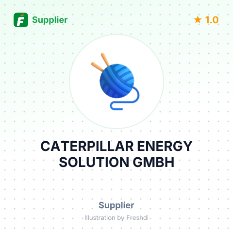 CATERPILLAR ENERGY SOLUTION GMBH – summary card, no photo uploaded yet