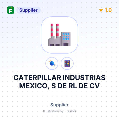 CATERPILLAR INDUSTRIAS MEXICO, S DE RL DE CV – summary card, no photo uploaded yet