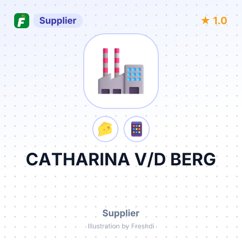 CATHARINA V/D BERG – summary card, no photo uploaded yet