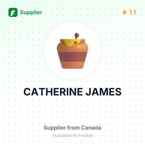 CATHERINE JAMES – summary card, no photo uploaded yet