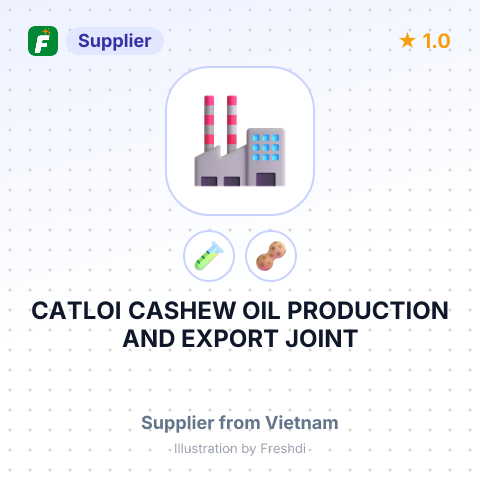 CATLOI CASHEW OIL PRODUCTION AND EXPORT JOINT STOCK COMPANY – summary card, no photo uploaded yet