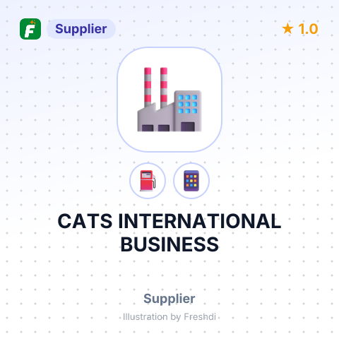 CATS INTERNATIONAL BUSINESS – summary card, no photo uploaded yet