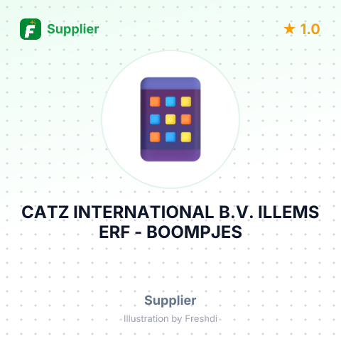 CATZ INTERNATIONAL B.V. ILLEMS ERF - BOOMPJES – summary card, no photo uploaded yet