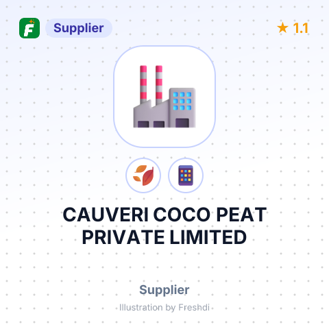 CAUVERI COCO PEAT PRIVATE LIMITED – summary card, no photo uploaded yet