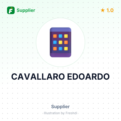 CAVALLARO EDOARDO – summary card, no photo uploaded yet