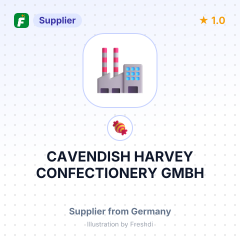 CAVENDISH HARVEY CONFECTIONERY GMBH – summary card, no photo uploaded yet