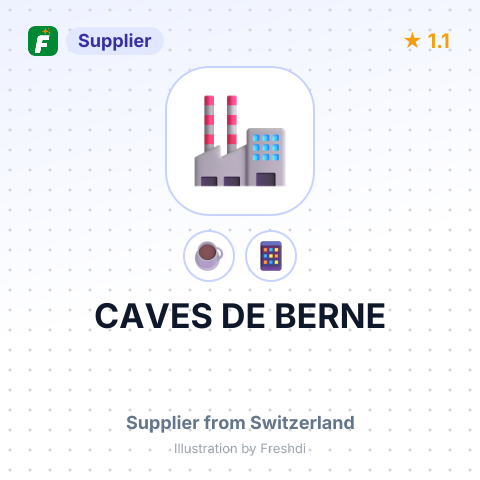 CAVES DE BERNE – summary card, no photo uploaded yet