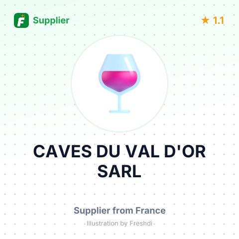 CAVES DU VAL D'OR SARL – summary card, no photo uploaded yet