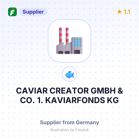 CAVIAR CREATOR GMBH & CO. 1. KAVIARFONDS KG – summary card, no photo uploaded yet