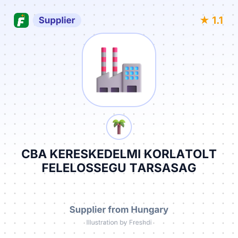 CBA KERESKEDELMI KORLATOLT FELELOSSEGU TARSASAG – summary card, no photo uploaded yet
