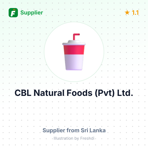 CBL Natural Foods (Pvt) Ltd. – summary card, no photo uploaded yet