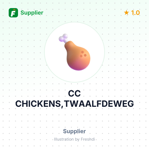 CC CHICKENS,TWAALFDEWEG – summary card, no photo uploaded yet