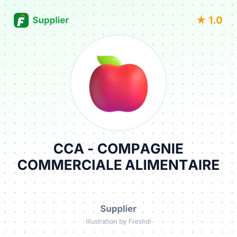 CCA - COMPAGNIE COMMERCIALE ALIMENTAIRE – summary card, no photo uploaded yet