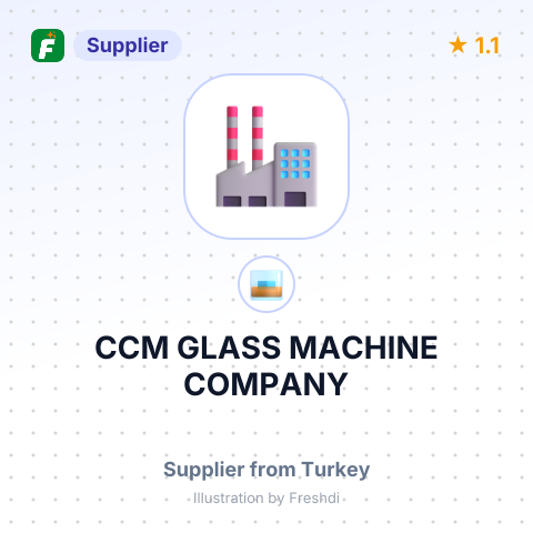 CCM GLASS MACHINE COMPANY – summary card, no photo uploaded yet