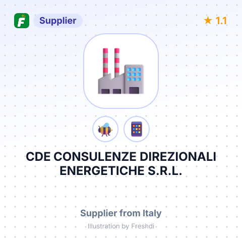 CDE CONSULENZE DIREZIONALI ENERGETICHE S.R.L. – summary card, no photo uploaded yet