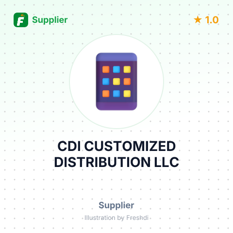 CDI CUSTOMIZED DISTRIBUTION LLC – summary card, no photo uploaded yet