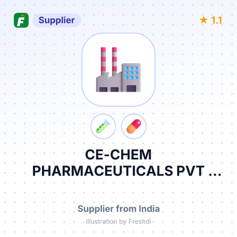 CE-CHEM PHARMACEUTICALS PVT LTD., – summary card, no photo uploaded yet