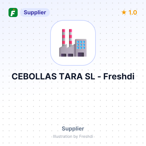 CEBOLLAS TARA SL – summary card, no photo uploaded yet