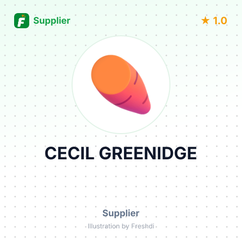 CECIL GREENIDGE – summary card, no photo uploaded yet