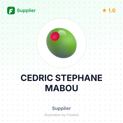 CEDRIC STEPHANE MABOU – summary card, no photo uploaded yet