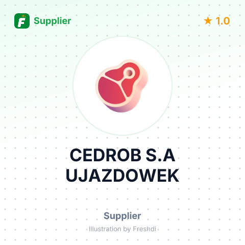 CEDROB S.A UJAZDOWEK – summary card, no photo uploaded yet