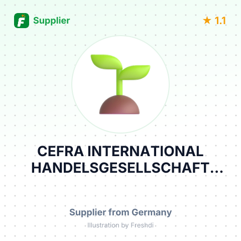 CEFRA INTERNATIONAL HANDELSGESELLSCHAFT MBH – summary card, no photo uploaded yet