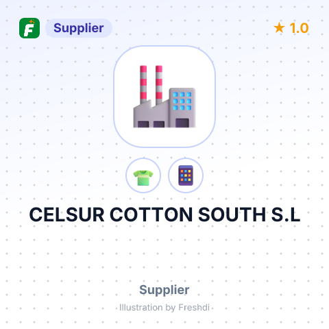CELSUR COTTON SOUTH S.L – summary card, no photo uploaded yet