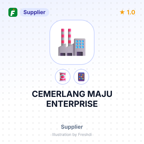 CEMERLANG MAJU ENTERPRISE – summary card, no photo uploaded yet