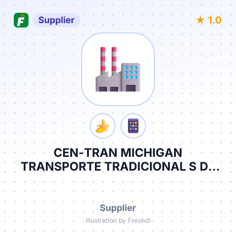 CEN-TRAN MICHIGAN TRANSPORTE TRADICIONAL S DE RL DE CV – summary card, no photo uploaded yet