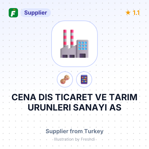CENA DIS TICARET VE TARIM URUNLERI SANAYI AS – summary card, no photo uploaded yet
