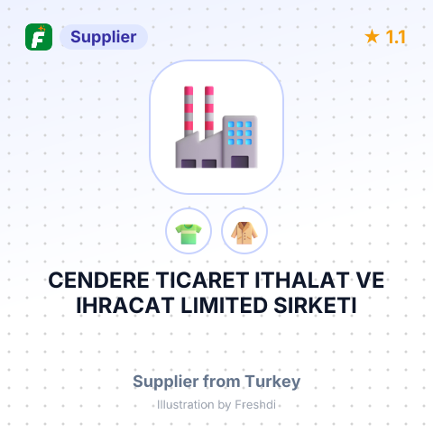 CENDERE TICARET ITHALAT VE IHRACAT LIMITED SIRKETI – summary card, no photo uploaded yet