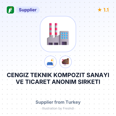 CENGIZ TEKNIK KOMPOZIT SANAYI VE TICARET ANONIM SIRKETI – summary card, no photo uploaded yet